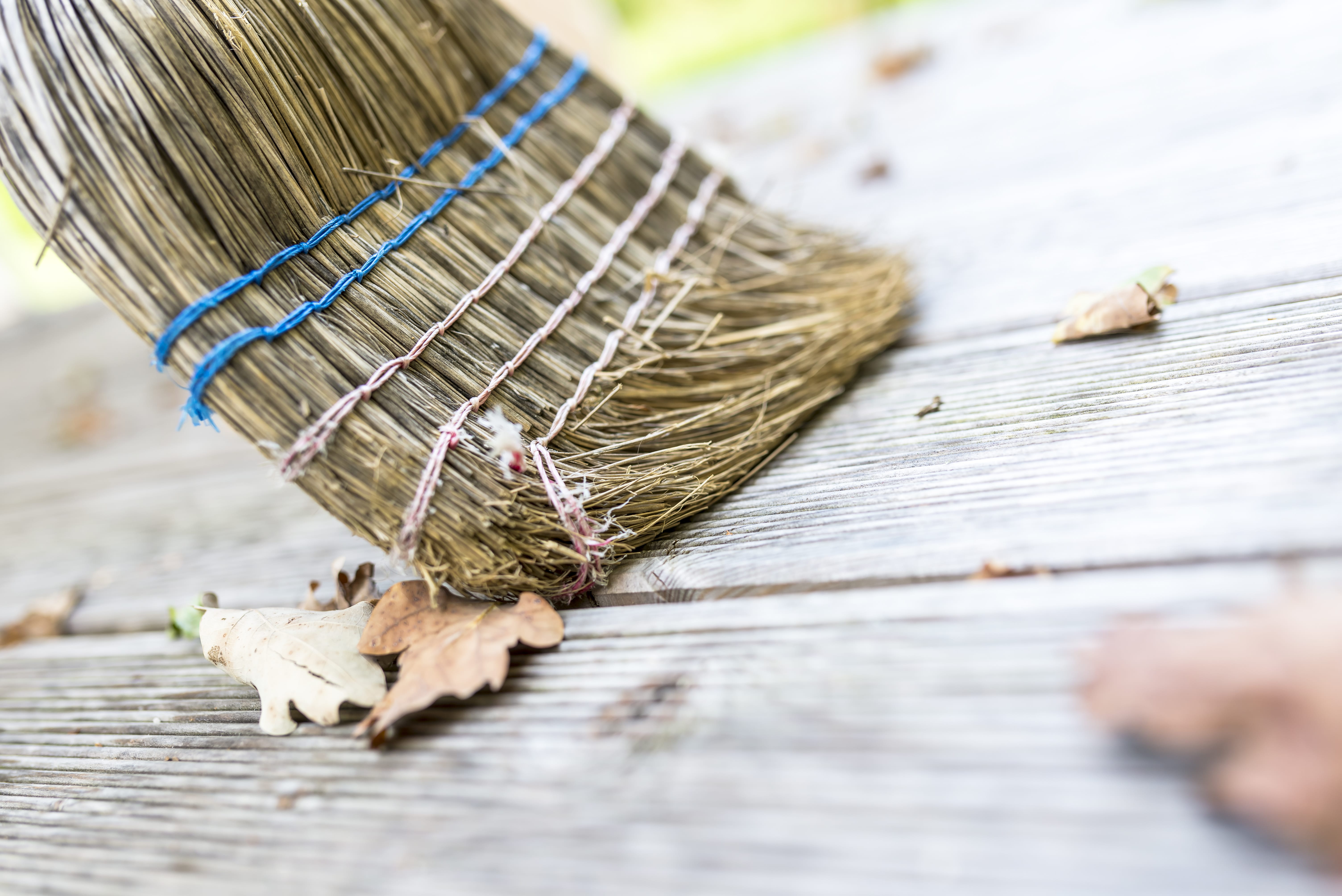 cleaning tips sweeping porch in Springfield IL