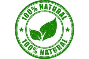 100% Natural stamp Sherman Illinois